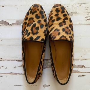 J. Crew Cheetah Hide Loafers